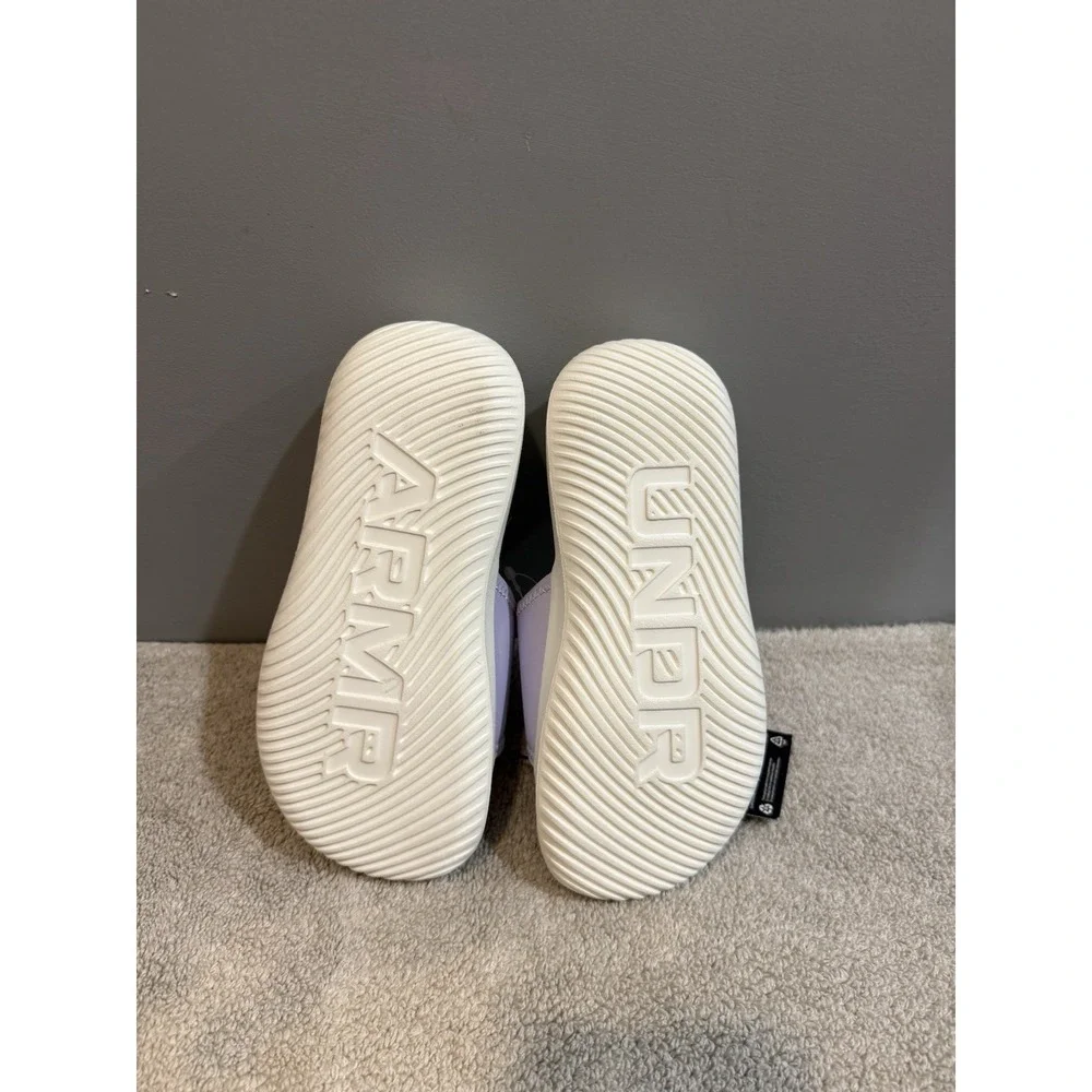Violet Youth Size 1Y Under Armour Adjustable Slides (G Ignite Pro 8)